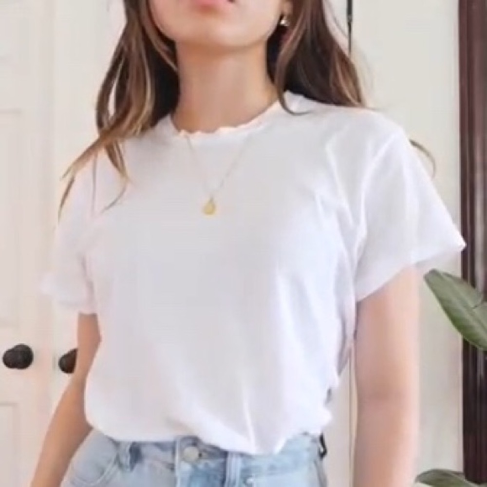 madewell vintage white shirt